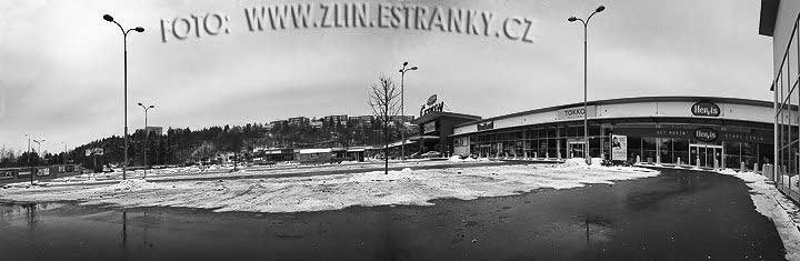 Parking Kaufland 1. ledna 2011